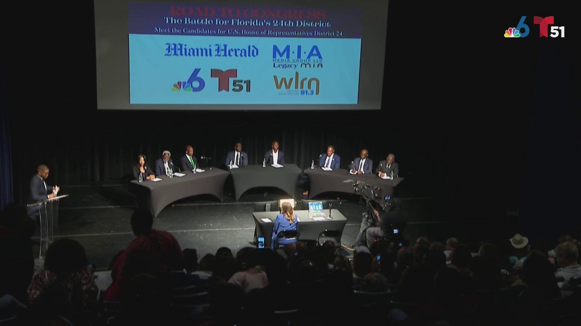 The battle for Florida’s 24th District: Candidates face off in debate at Little Haiti public forum